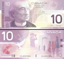 *10 Dolarů Kanada 2000-2004, P102 UNC - Kliknutím na obrázok zatvorte -